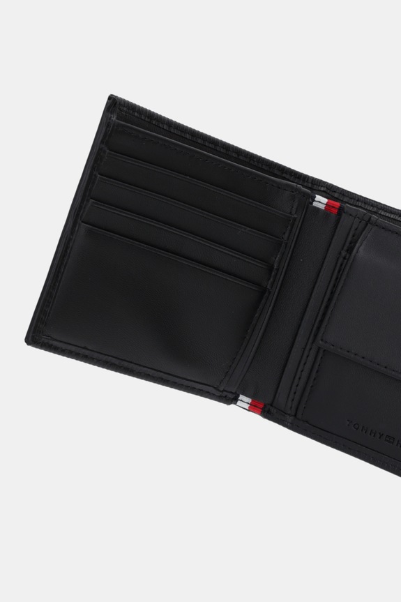 Αξεσουάρ Δερμάτινο πορτοφόλι Tommy Hilfiger AM0AM13974 μαύρο