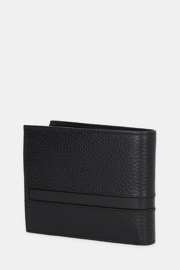 Kožená peňaženka Guess MONACO SMMOGR.LEA20 čierna SS26