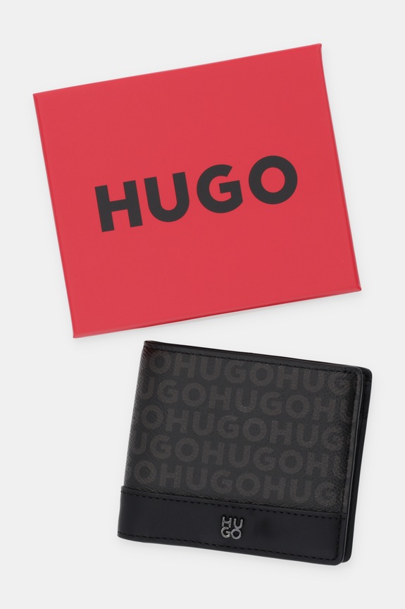HUGO portfel Quantic_4cc Coin M 50558550 czarny