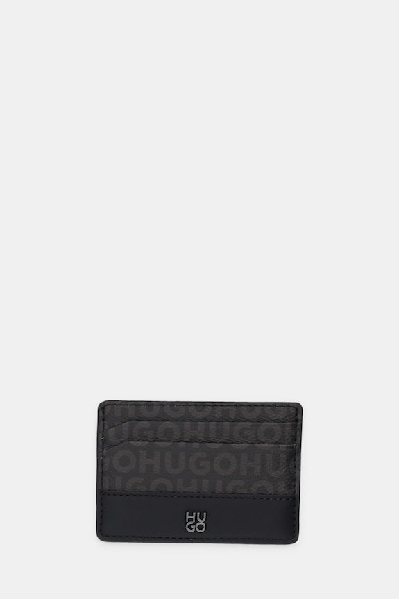Puzdro na karty HUGO Quantic_Cardcase M puzdro na karty čierna 50558559