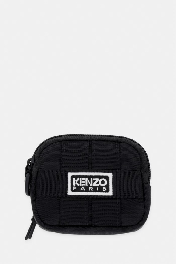 Кошелек Kenzo гладкий чёрный FG55PM216F20