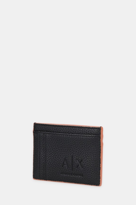 Armani Exchange etui na karty XM000169.AF19929 pomarańczowy SS26