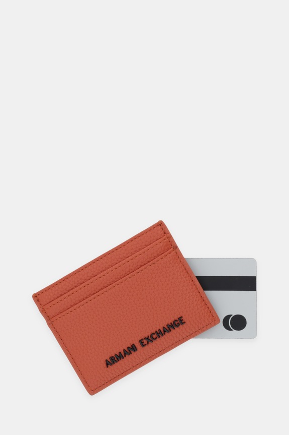 Akcesoria Armani Exchange etui na karty XM000169.AF19929 pomarańczowy