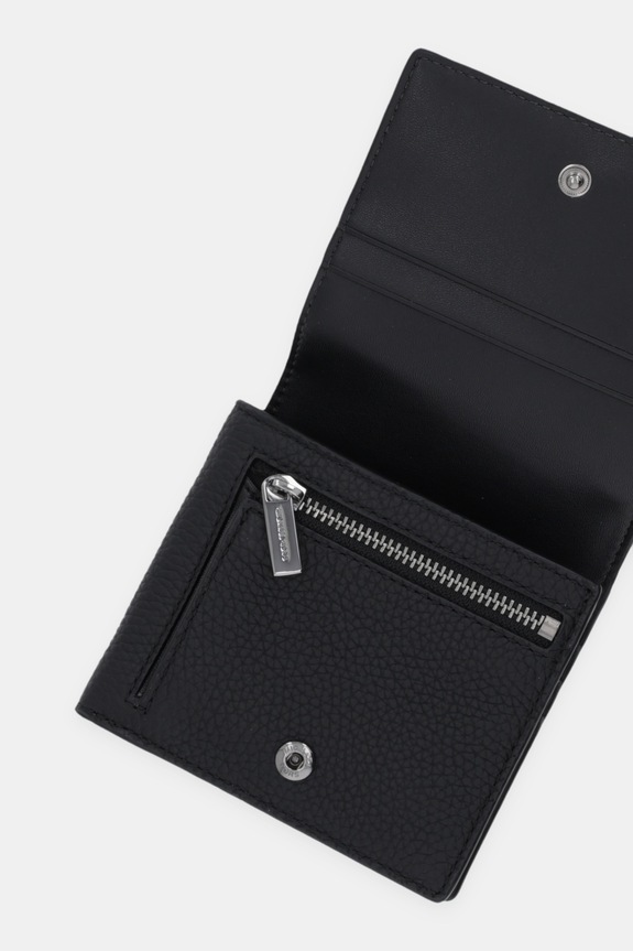 Шкіряний гаманець Michael Kors чорний 39R6LHDE6L