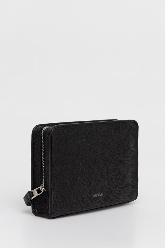 Calvin Klein kosmetyczka męska skórzana LV04D1153G czarny SS26