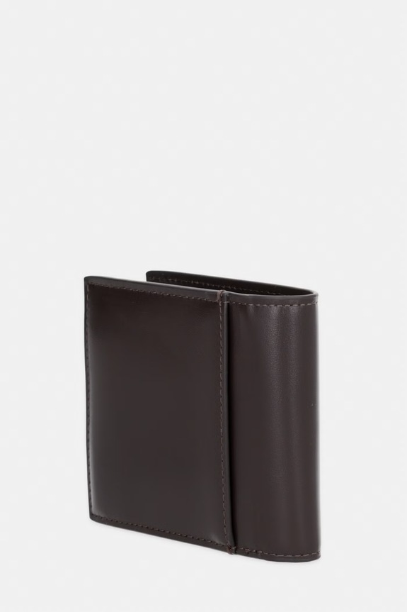 Calvin Klein portfel męski skórzany LV04D1163G brązowy SS26