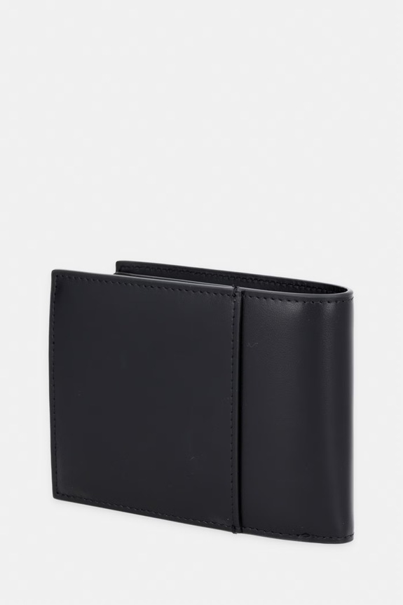Calvin Klein portfel męski skórzany LV04D1228G czarny SS26