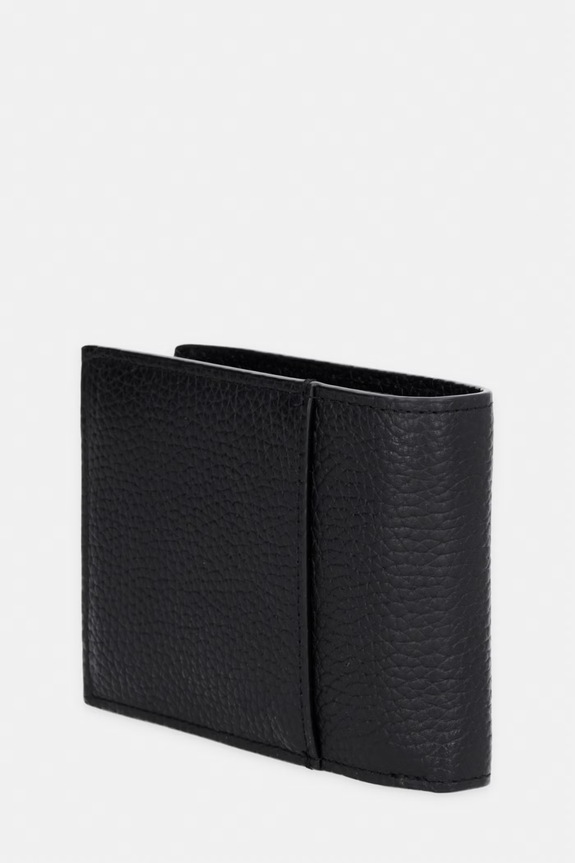Pánska RFID kožená peňaženka Calvin Klein LV04D1241G čierna SS26