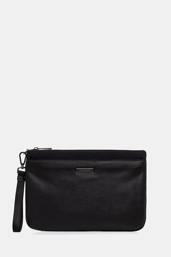 Trussardi borsa da toilette nero I066E000111N