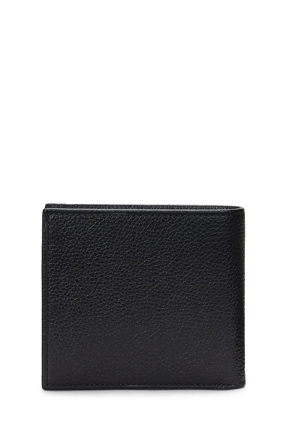 Kožená peňaženka Polo Ralph Lauren 405963225 čierna SS26
