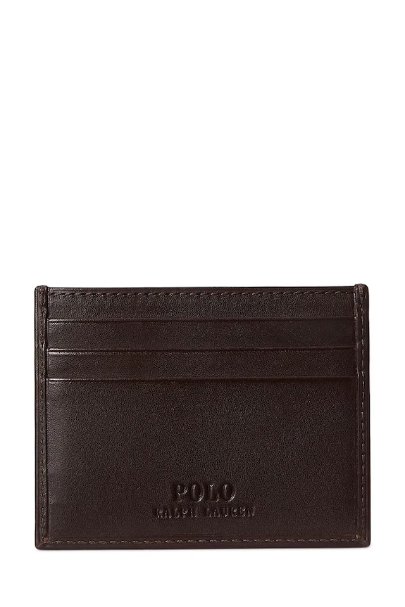 Polo Ralph Lauren portofel de piele 405P08102 maro SS26