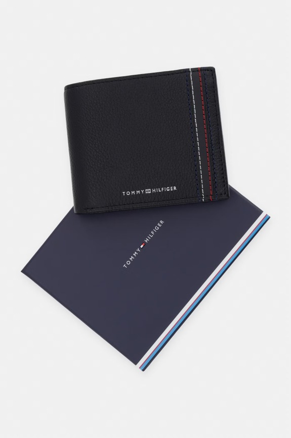 Tommy Hilfiger férfi bőr pénztárca AM0AM14233 fekete