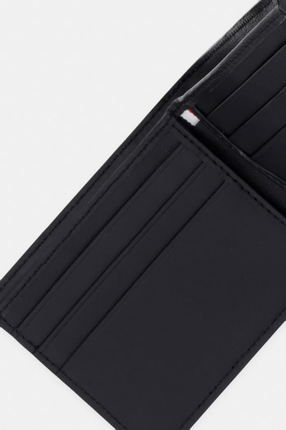 Doplňky Tommy Hilfiger Peněženka pánská kožená AM0AM14241 černá