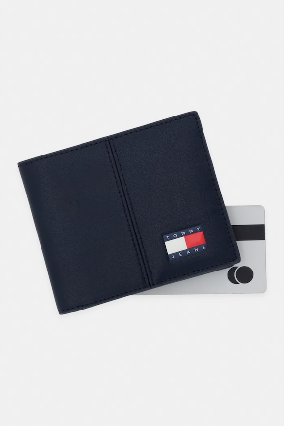 Tommy Jeans portofel pentru bărbați bleumarin AM0AM14281
