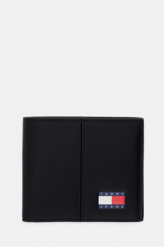 Tommy Jeans portfel męski czarny AM0AM14282