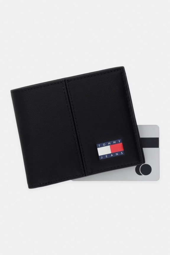 Tommy Jeans portfel męski czarny AM0AM14282