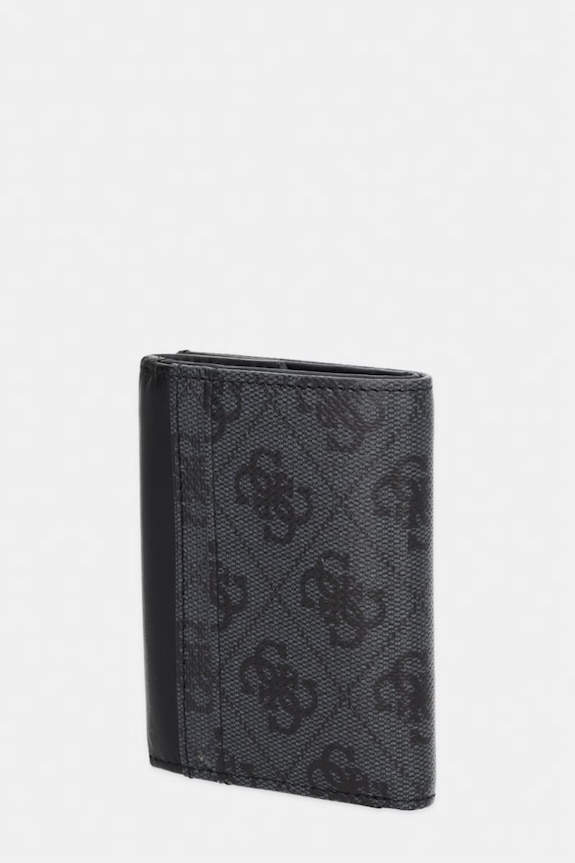 Guess Πορτοφόλι ανδρικό δέρμα MILANO SMVELE.LEA04 γκρί SS26