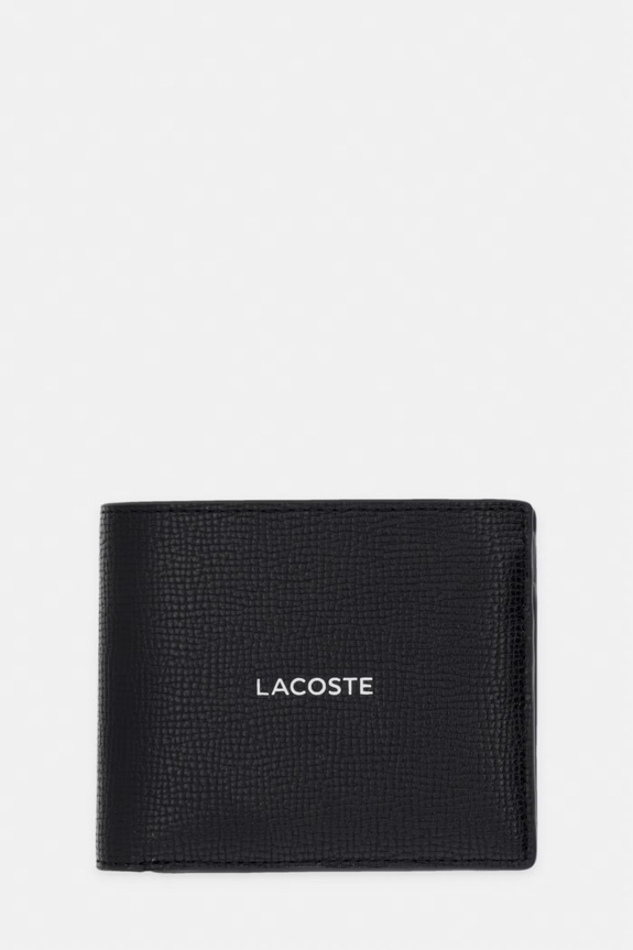 Lacoste RFID peňaženka pánska kožená čierna NH5053OI
