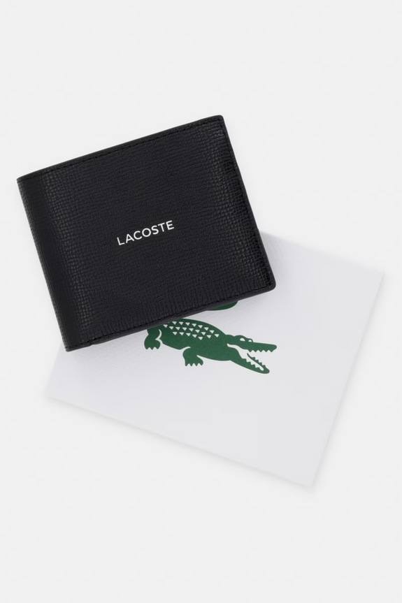 Lacoste RFID peňaženka pánska kožená NH5053OI čierna