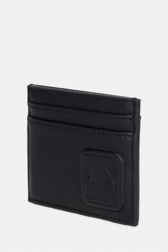 Armani Exchange Portcard pentru bărbați XM000169.AF22653 negru SS26