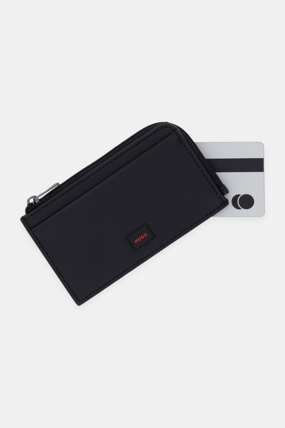 Dodatki HUGO denarnica moška ETHON_Zip 50563791 črna