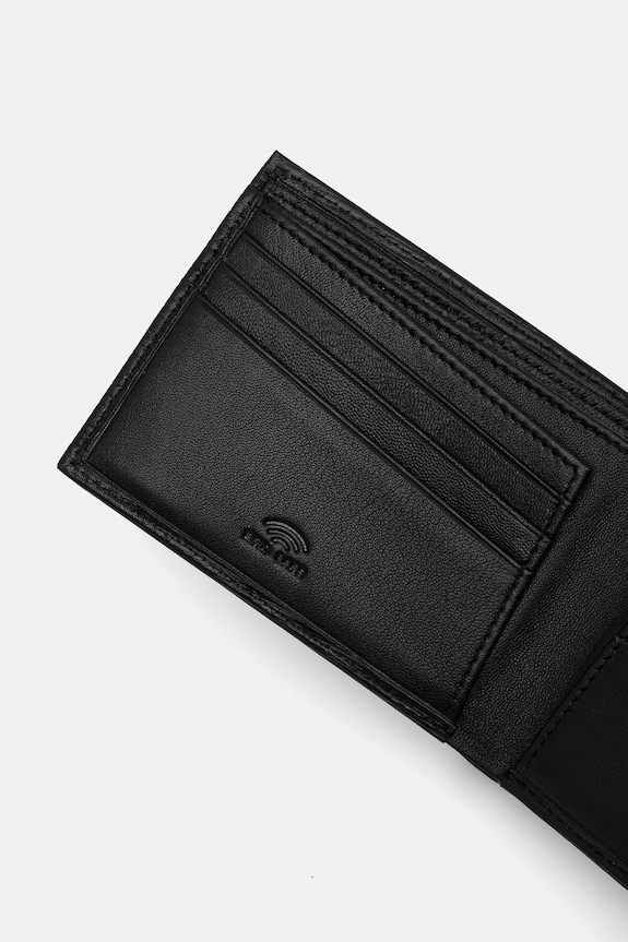 Guess peňaženka pánska kožená MILANO čierna SMMIPR.LEA92