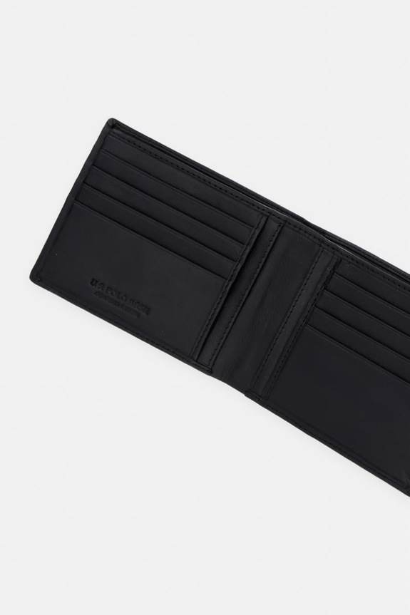 Doplňky Kožená peněženka U.S. Polo Assn. BLACKBURN WEU7M2709MHA černá