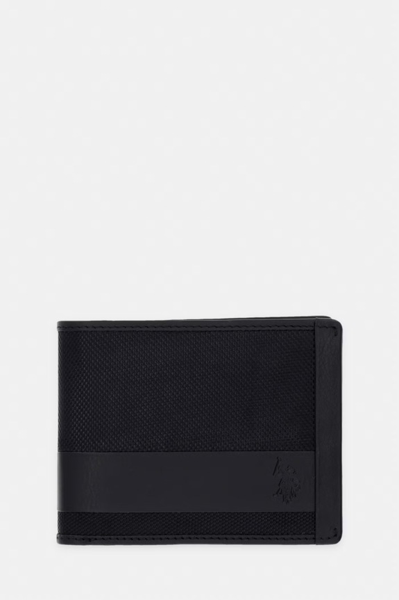 Peněženka U.S. Polo Assn. MALLET hladký černá WEUMW2627MH9