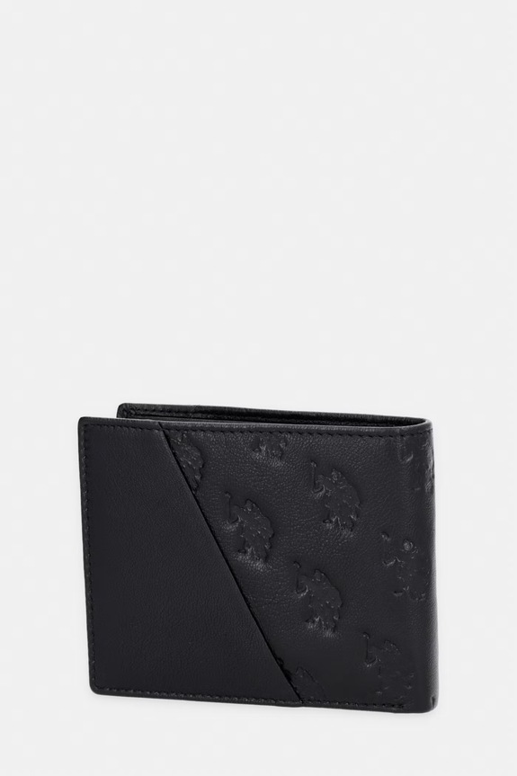 U.S. Polo Assn. portfel skórzany ROTHER WEURK2715MHA czarny SS26
