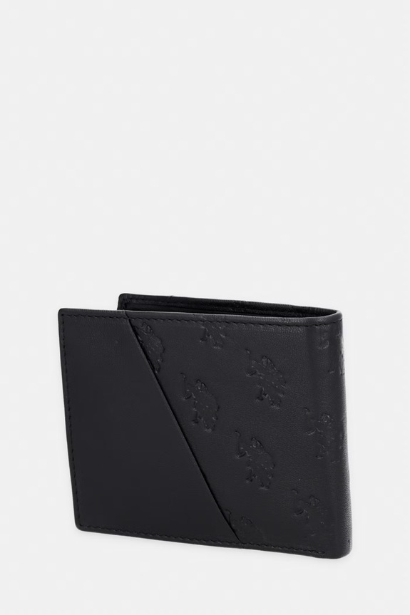 U.S. Polo Assn. portfel skórzany ROTHER WEURK2717MHA czarny SS26