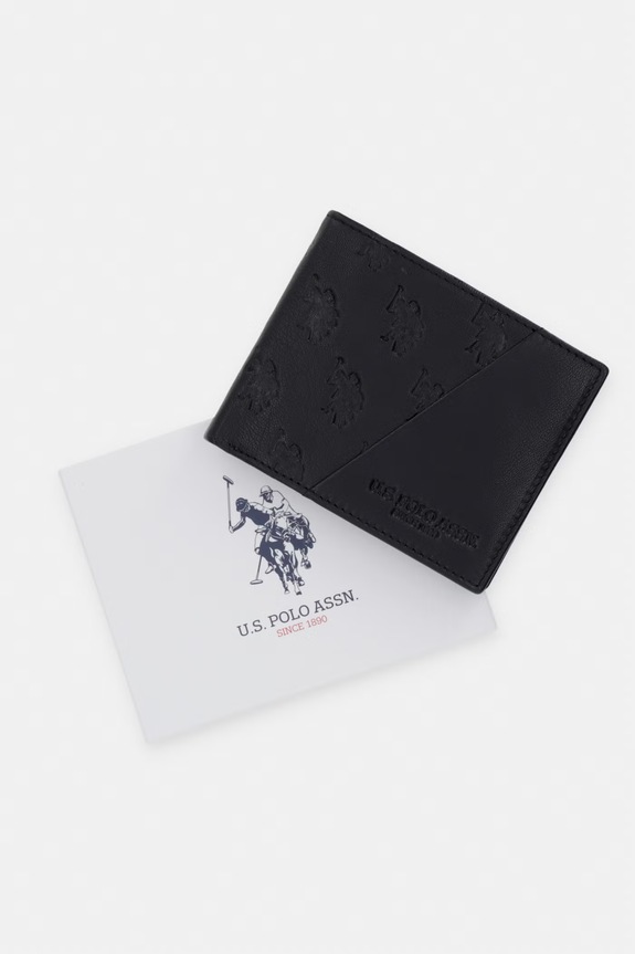 U.S. Polo Assn. portfel skórzany ROTHER WEURK2717MHA czarny
