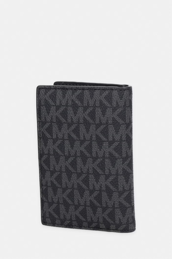 Michael Kors puzdro na karty pánske 39S6LHDF0B čierna SS26
