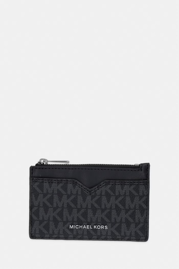 Michael Kors Portfel męski z imitacji skóry czarny 39S6LHDD5B