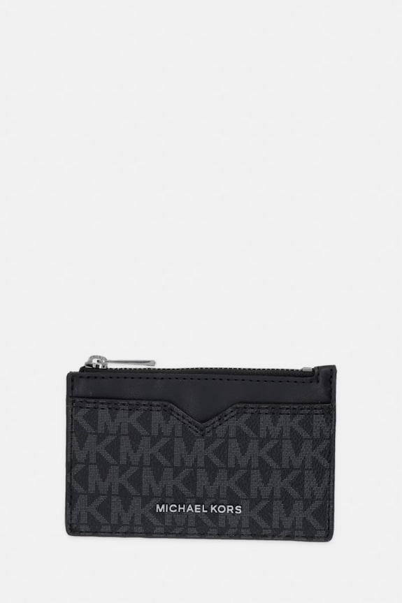 Michael Kors Portfel męski z imitacji skóry czarny 39S6LHDD5B