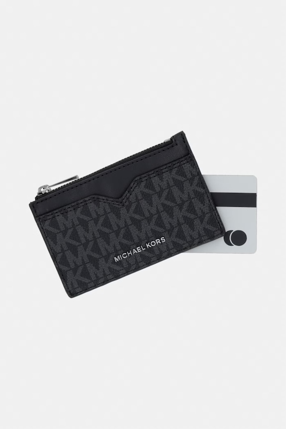 Akcesoria Michael Kors Portfel męski z imitacji skóry 39S6LHDD5B czarny