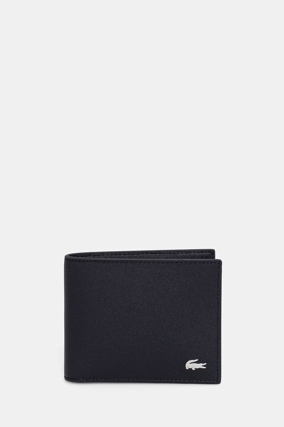 Lacoste portfel skórzany NH5084FG czarny SS26