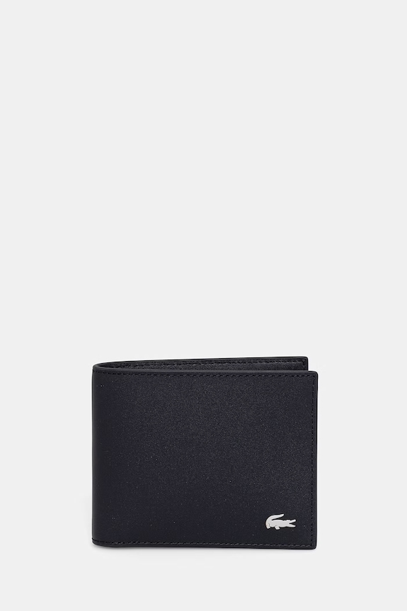 Lacoste portfel skórzany NH5084FG czarny SS26