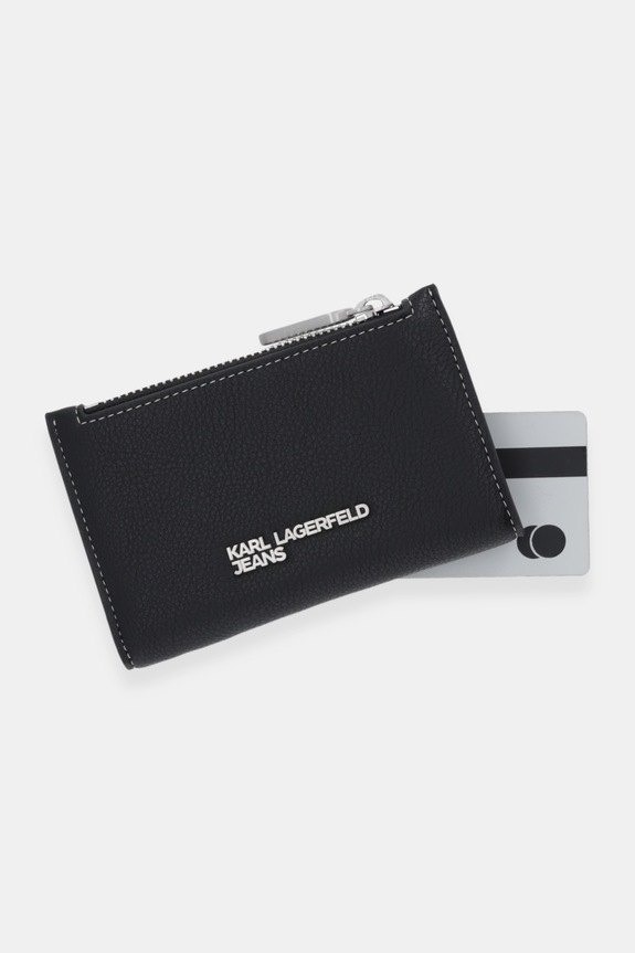 Karl Lagerfeld Jeans pénztárca fekete A3W32083