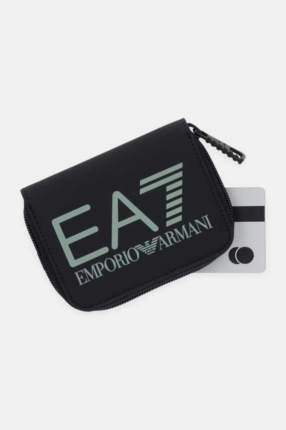Кошелек EA7 Emporio Armani чёрный 3R910.245055.MC426