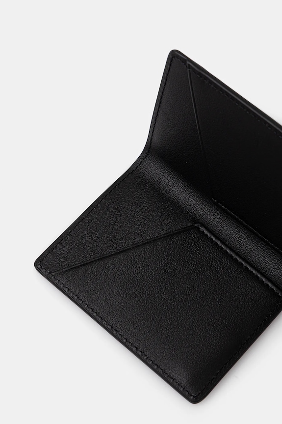 Akcesoria Carhartt WIP etui na karty skórzane Vegas Fold Cardholder I036297.0M4XX czarny
