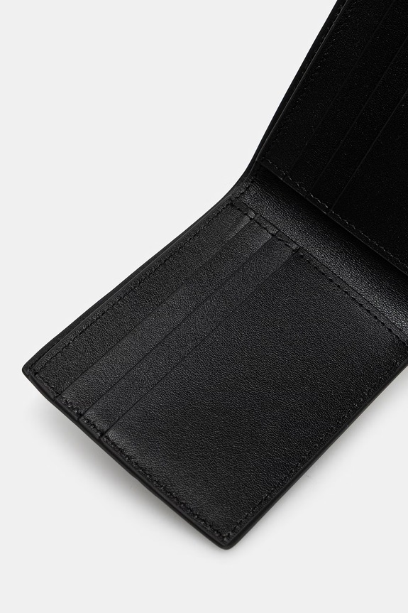 Аксесуари Off-White Bookish гаманець шкіряний OMNC085C99LEA001 чорний