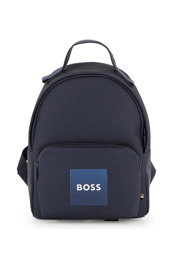 BOSS plecak dziecięcy nie mieści A4 granatowy J53139