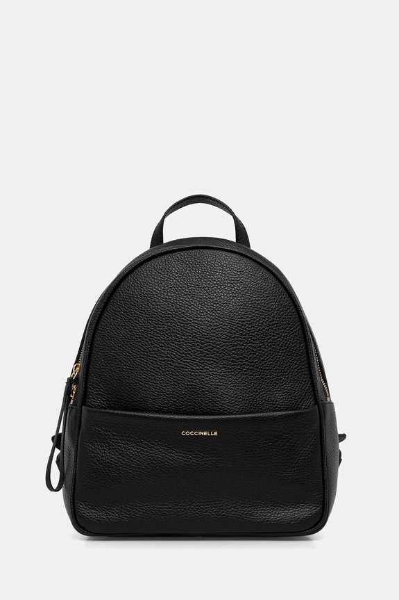 Kožený ruksak Coccinelle NORY elegantné čierna E1.U45.14.02.01