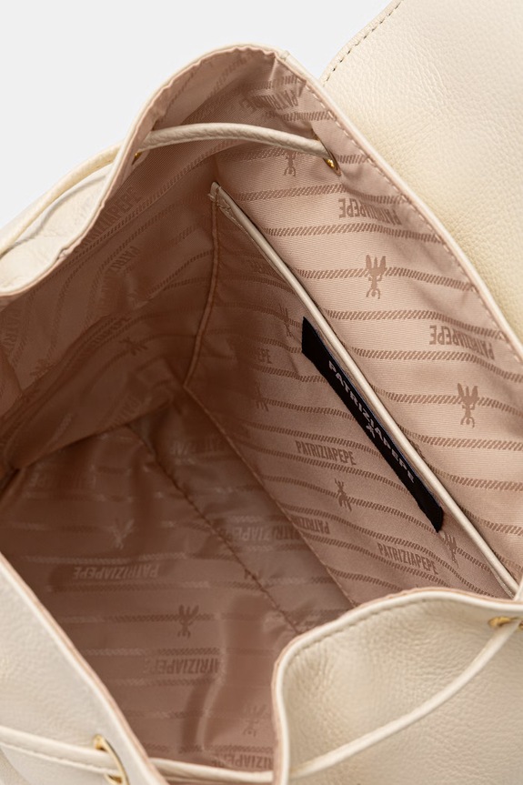 Patrizia Pepe rucsac pentru femei, din piele 8B0339.L133 bej