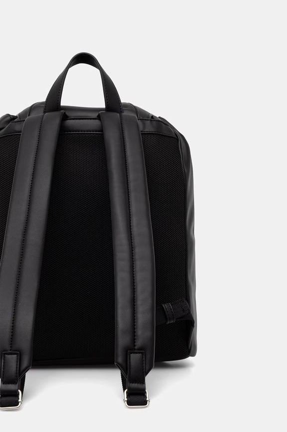 Accesorii Calvin Klein rucsac de oraș pentru femei, cu imitație de piele LV04F3590G negru