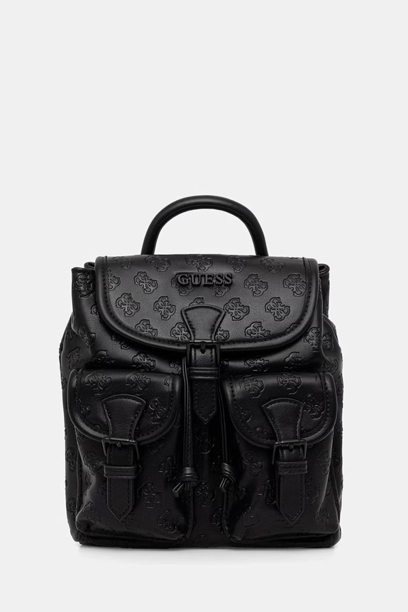Ruksak Guess LITZY imitácia kože čierna V6GZ05.W2120