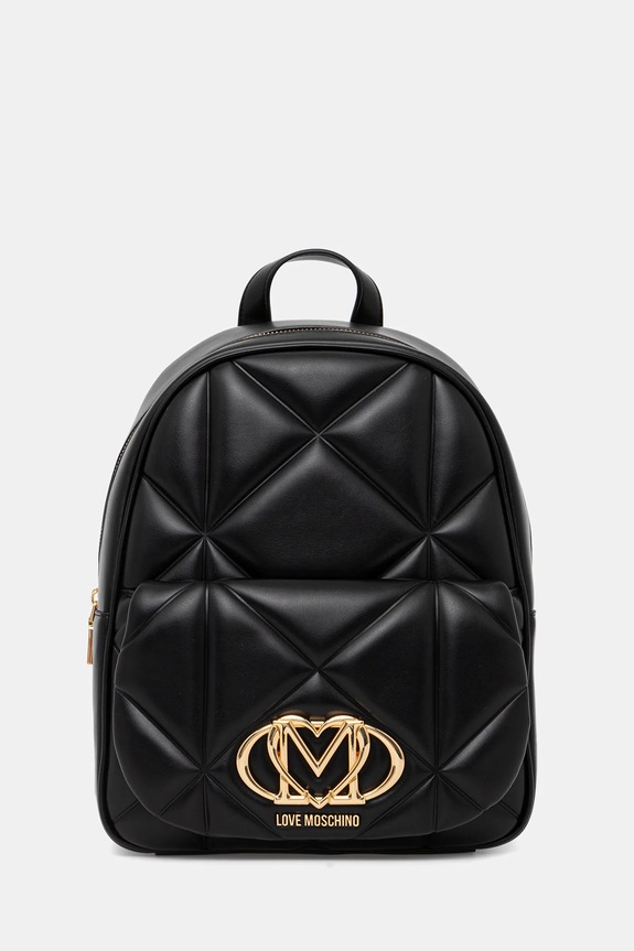 Love Moschino rucsac nu incape in A4 negru JC4037PP1OLC0000