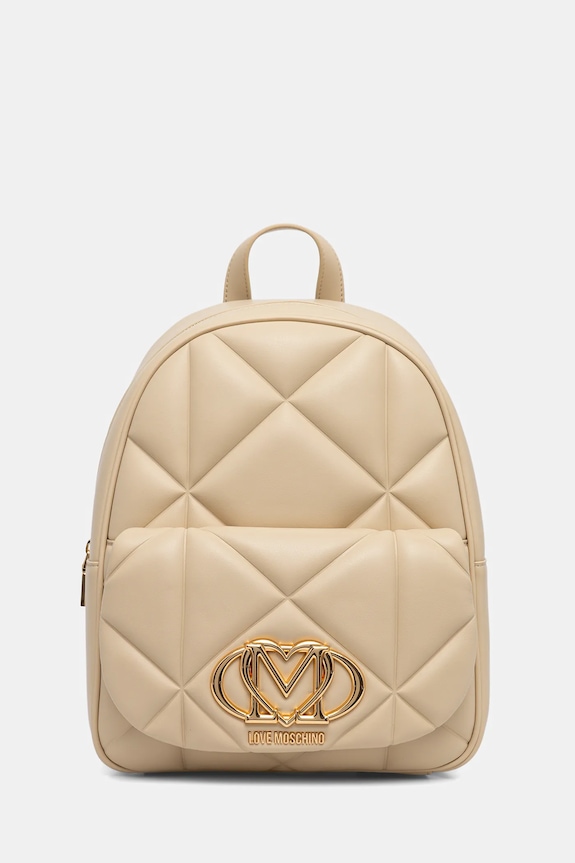 Love Moschino rucsac nu incape in A4 bej JC4037PP1OLC0129
