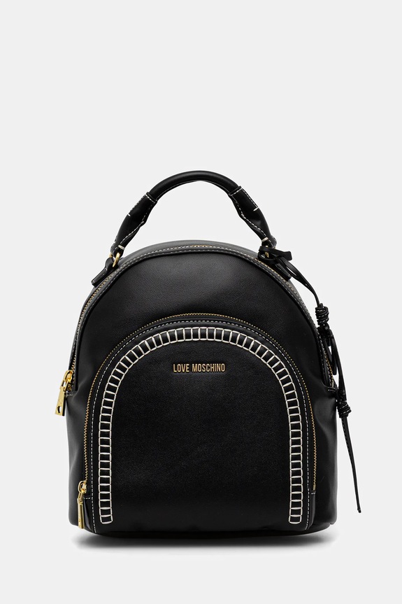 Love Moschino rucsac nu incape in A4 negru JC4094PP1OLI0000