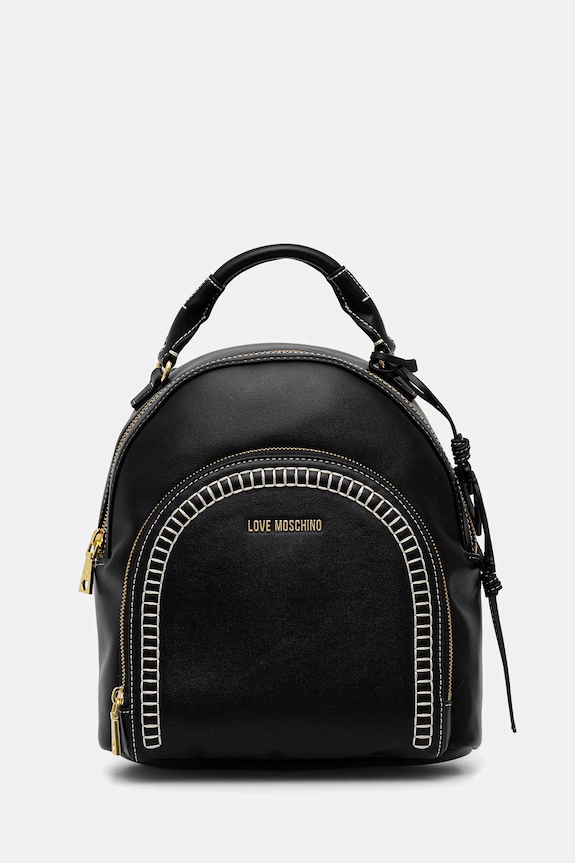 Love Moschino rucsac nu incape in A4 negru JC4094PP1OLI0000